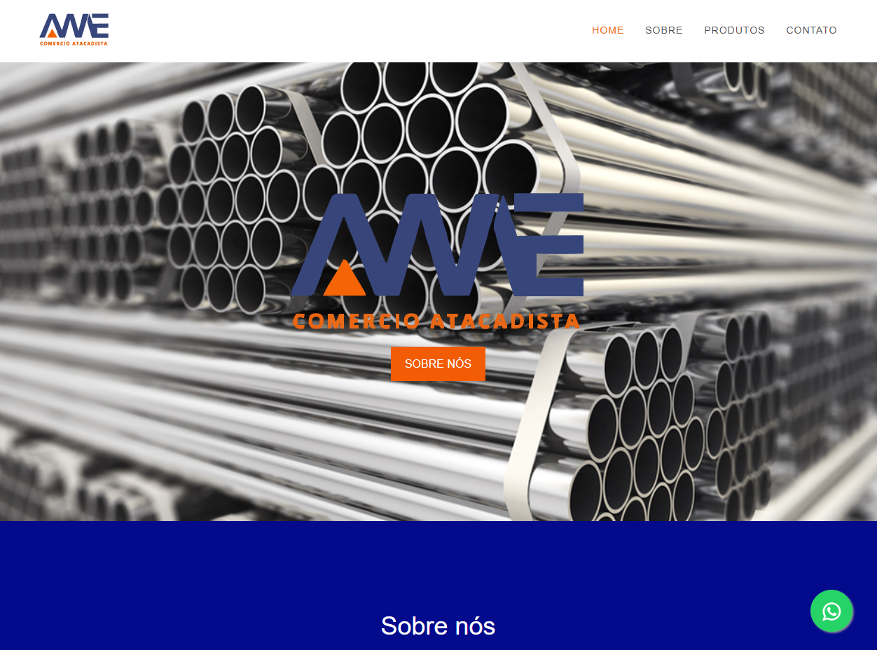 Landing Page Ame